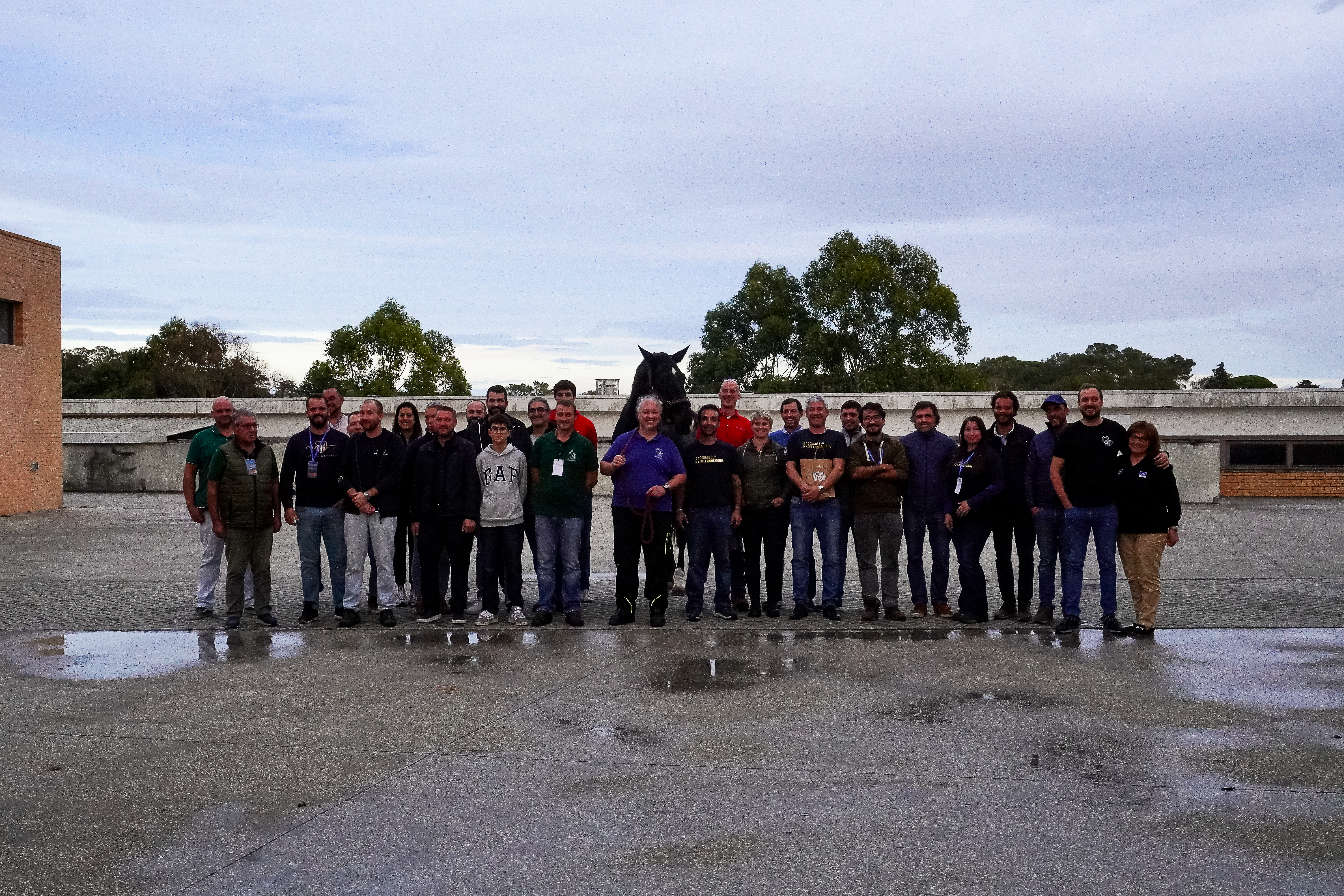 Ferrador a trabalhar